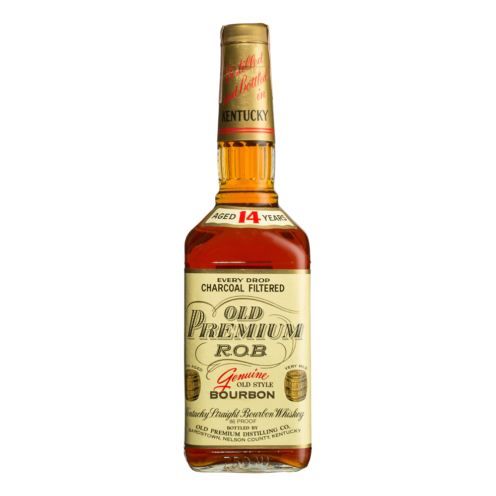 OLD PREMIUM ROB 14年バーボンウイスキー Old Premium Rob Aged 14 Years Kentucky Straight Bourbon 1986