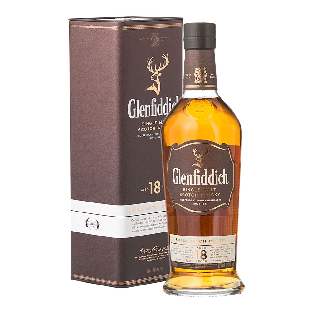 Glenfiddich 18 Year Old Single Malt Scotch Whisky 700mL | MyBottleShop