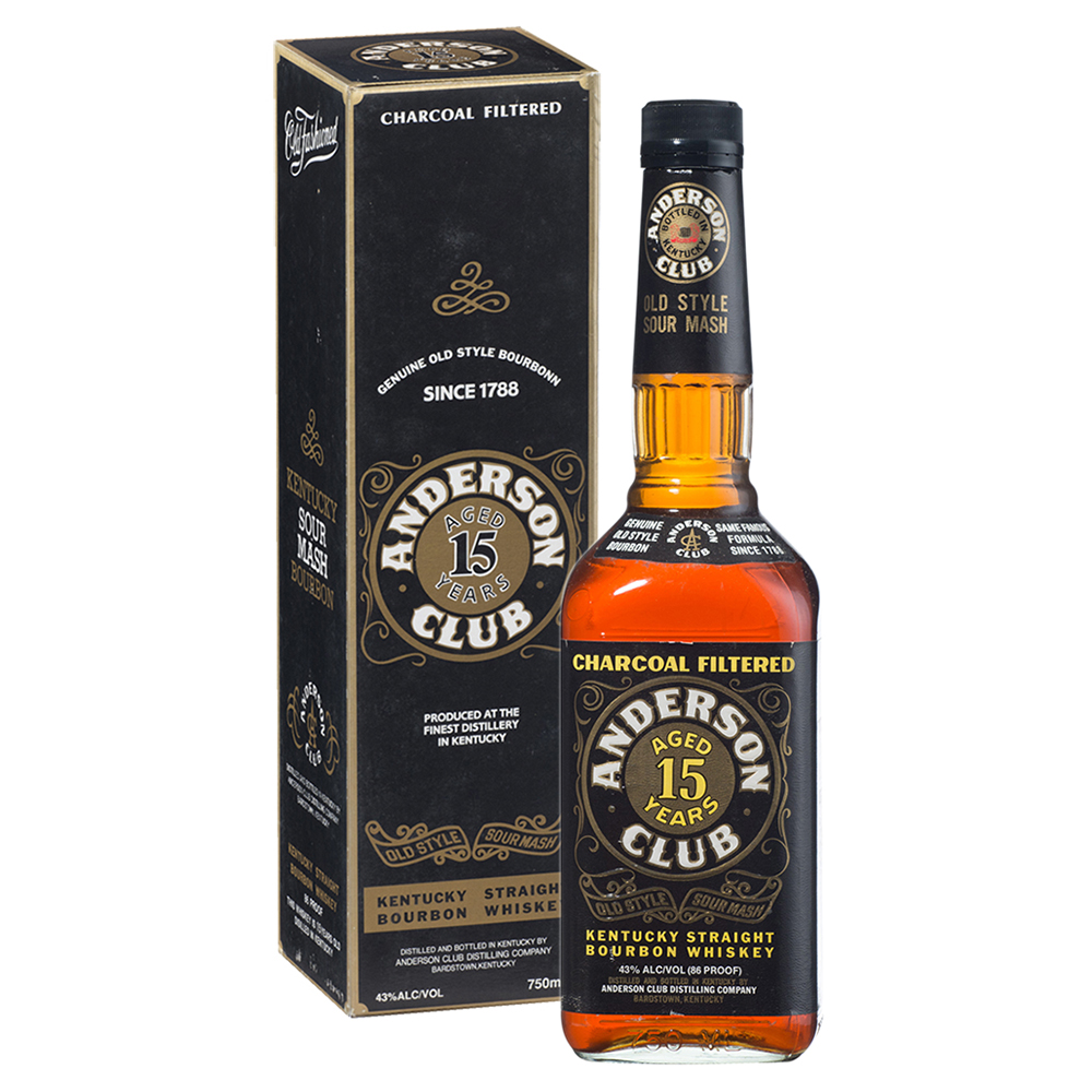 古酒】ANDERSON CLUB AGED15YEARS 43% 750ml Anderson Club Aged 15