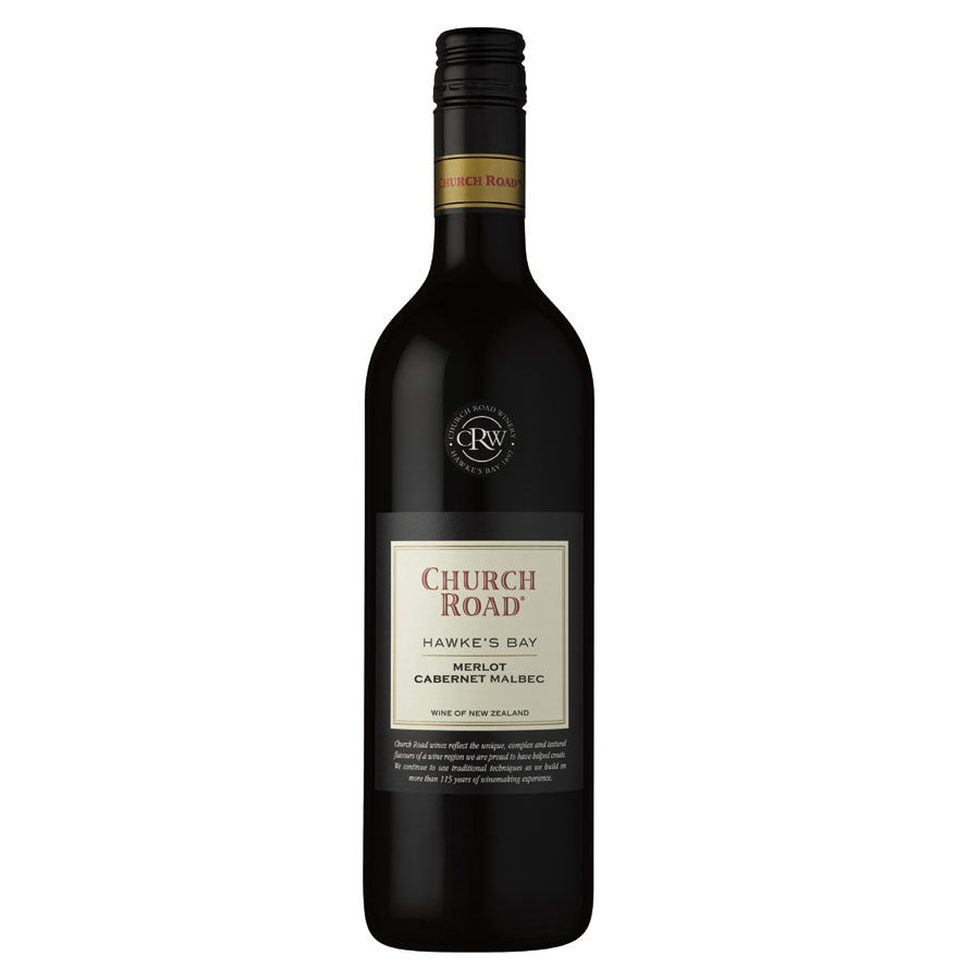 Church Road Hawke's Bay Merlot Cabernet Sauvignon 750mL MyBottleShop