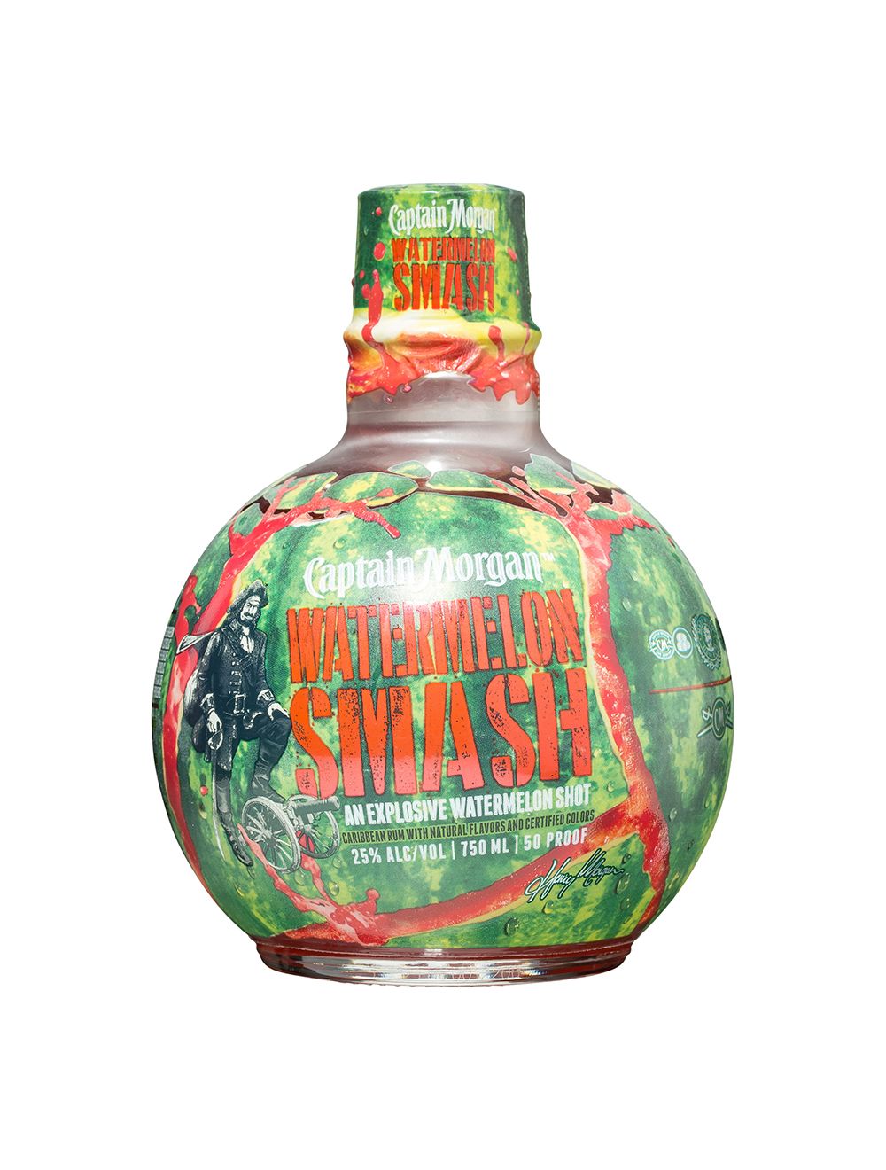 Captain Watermelon Smash 750mL