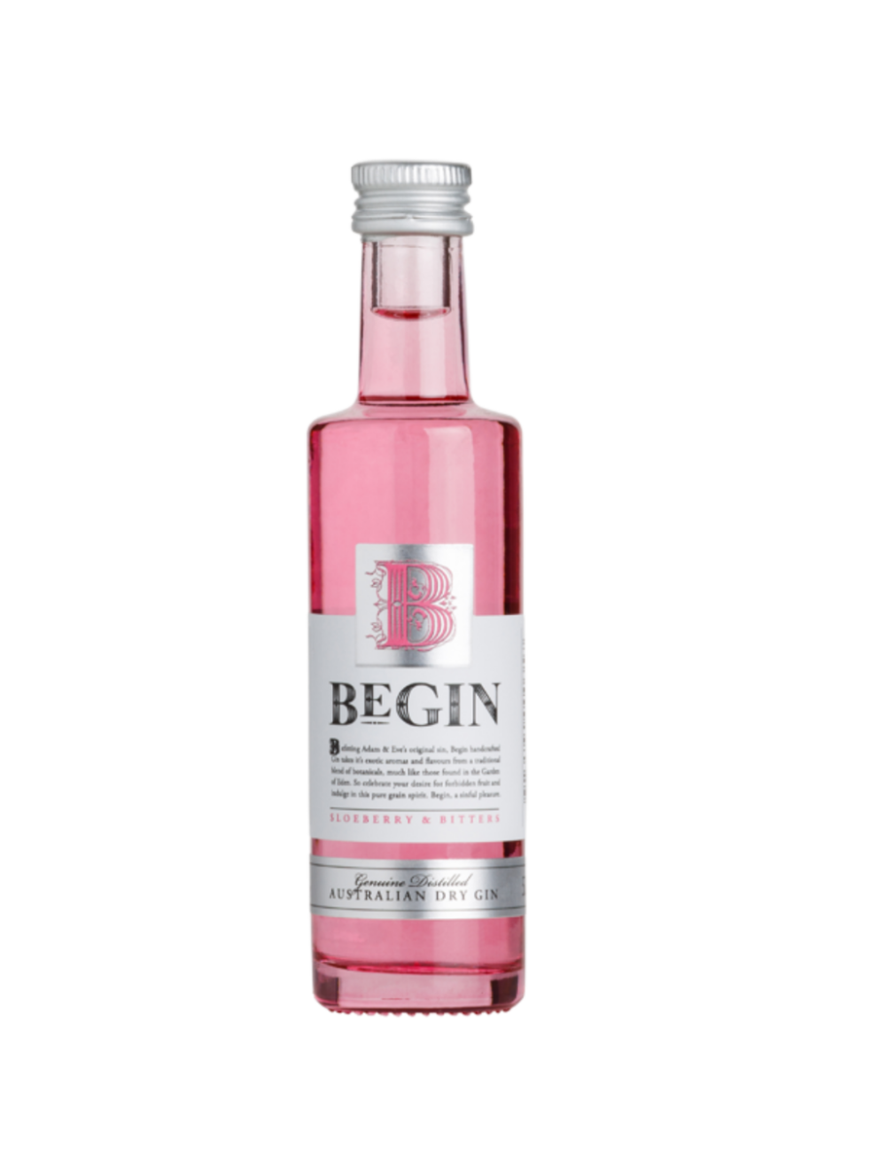 Begin Gin Pink Miniature 50ml