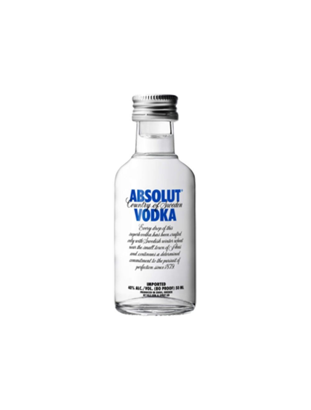 Absolut vodka 50mL