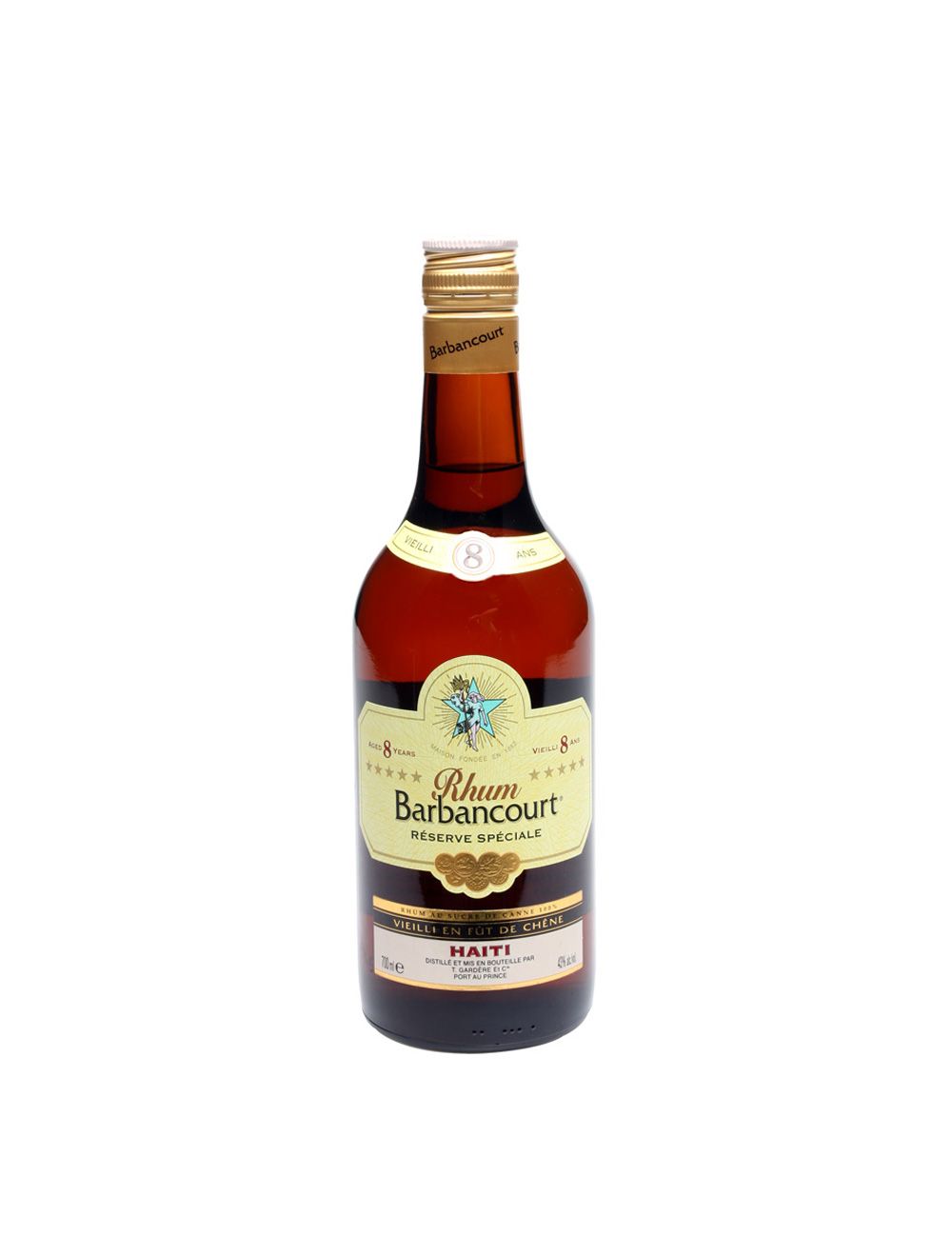 Barbancourt Rum 8 Year Old (Agricole Style) 700mL