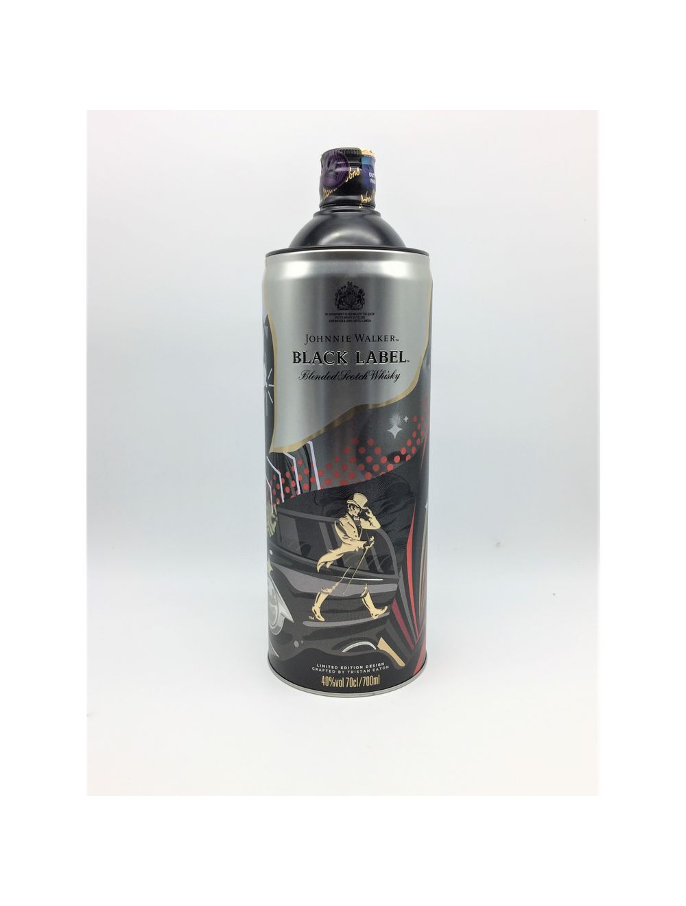 Johnnie Walker Black Label Tristan Eaton Spray Can Edition 700ml
