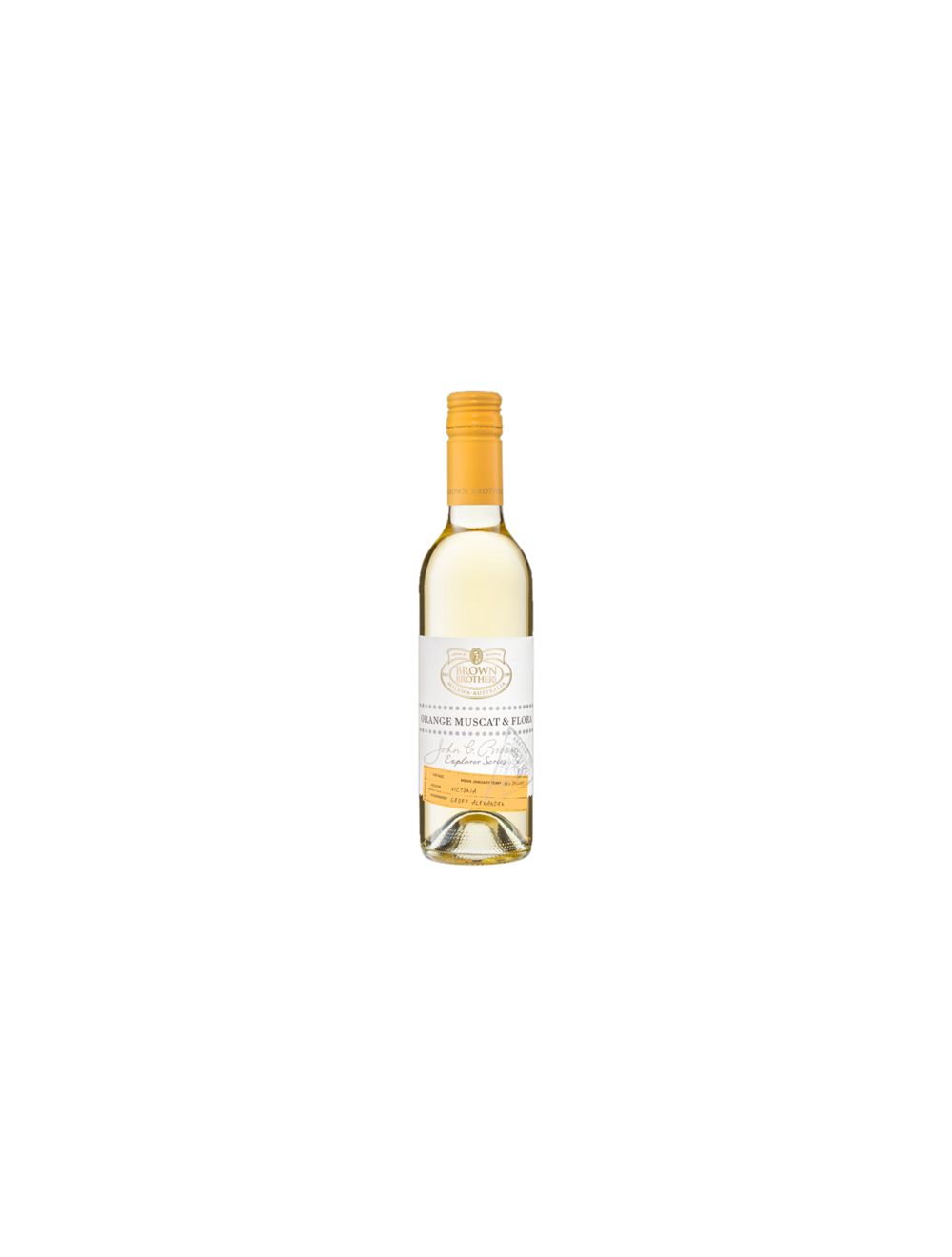 Brown Bros Orange Muscat Flora 375mL (Case of 12) MyBottleShop