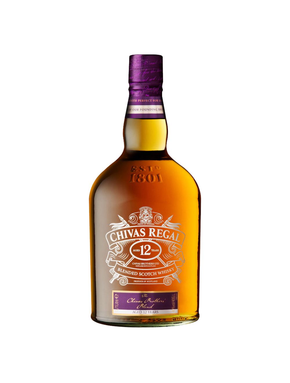 Chivas Regal 12 Year Old The Chivas Brothers Blend 1L