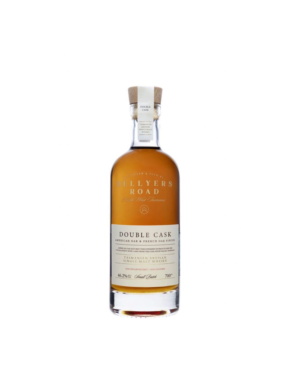 Hellyers Road Double Cask Single Malt Whisky 700ml