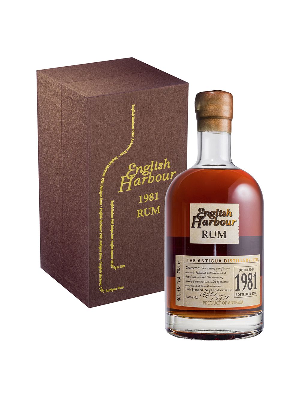 English Harbour 1981 25 YO Rum Limited Edition 700mL