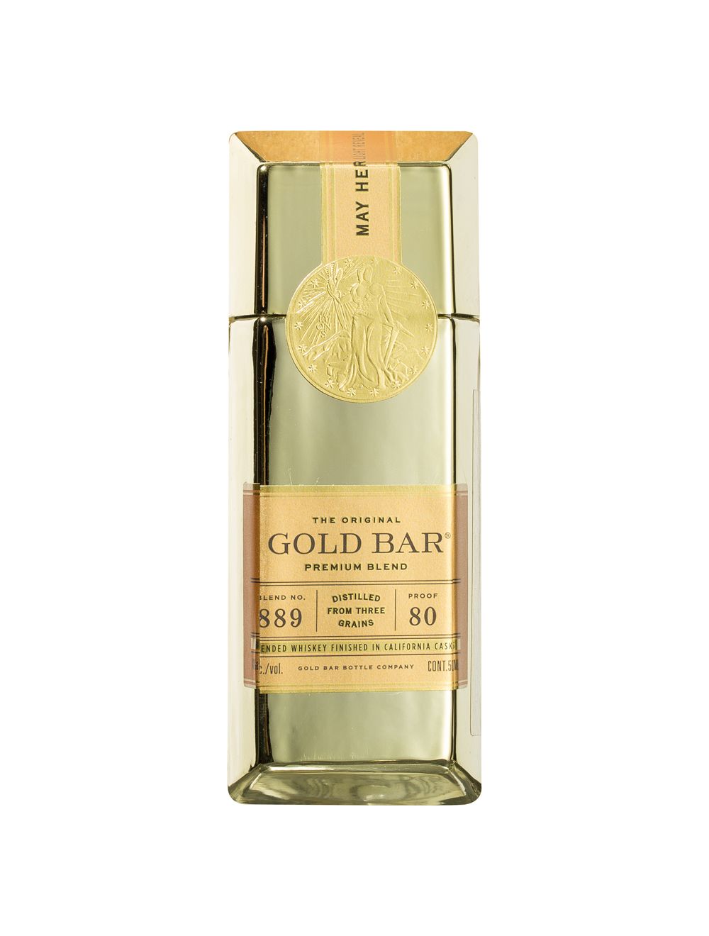 Gold Bar American Whiskey Mini 50mL 