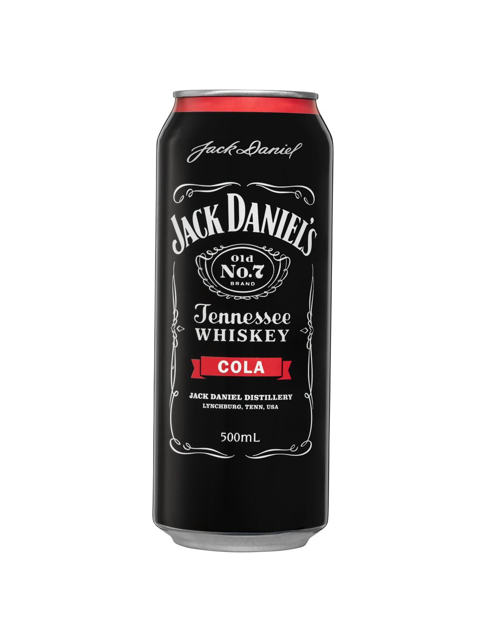 Jack Daniels and Cola Can 500mL (Case of 12)