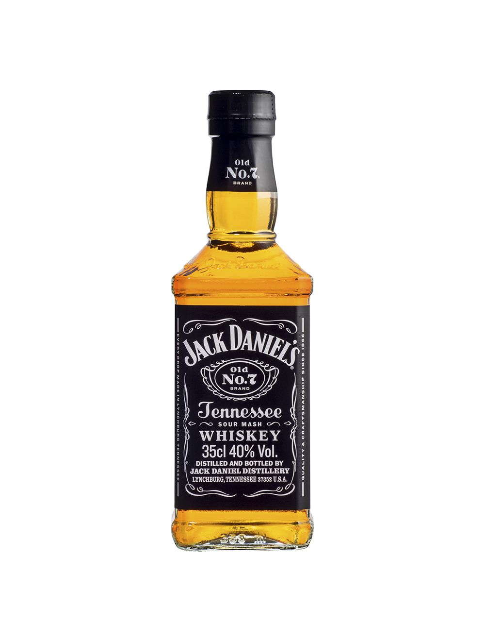 Jack Daniels Tennessee Whiskey Half Bottle 350mL