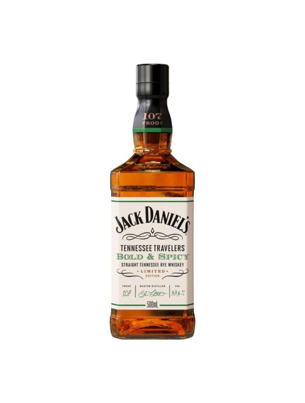 Jack Daniels Tennessee Travelers Bold & Spicy Rye Whiskey 500ml