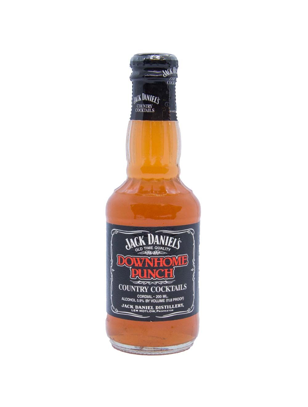 Jack Daniels Downhome Punch 1992 Country Cocktail Mixer 200mL