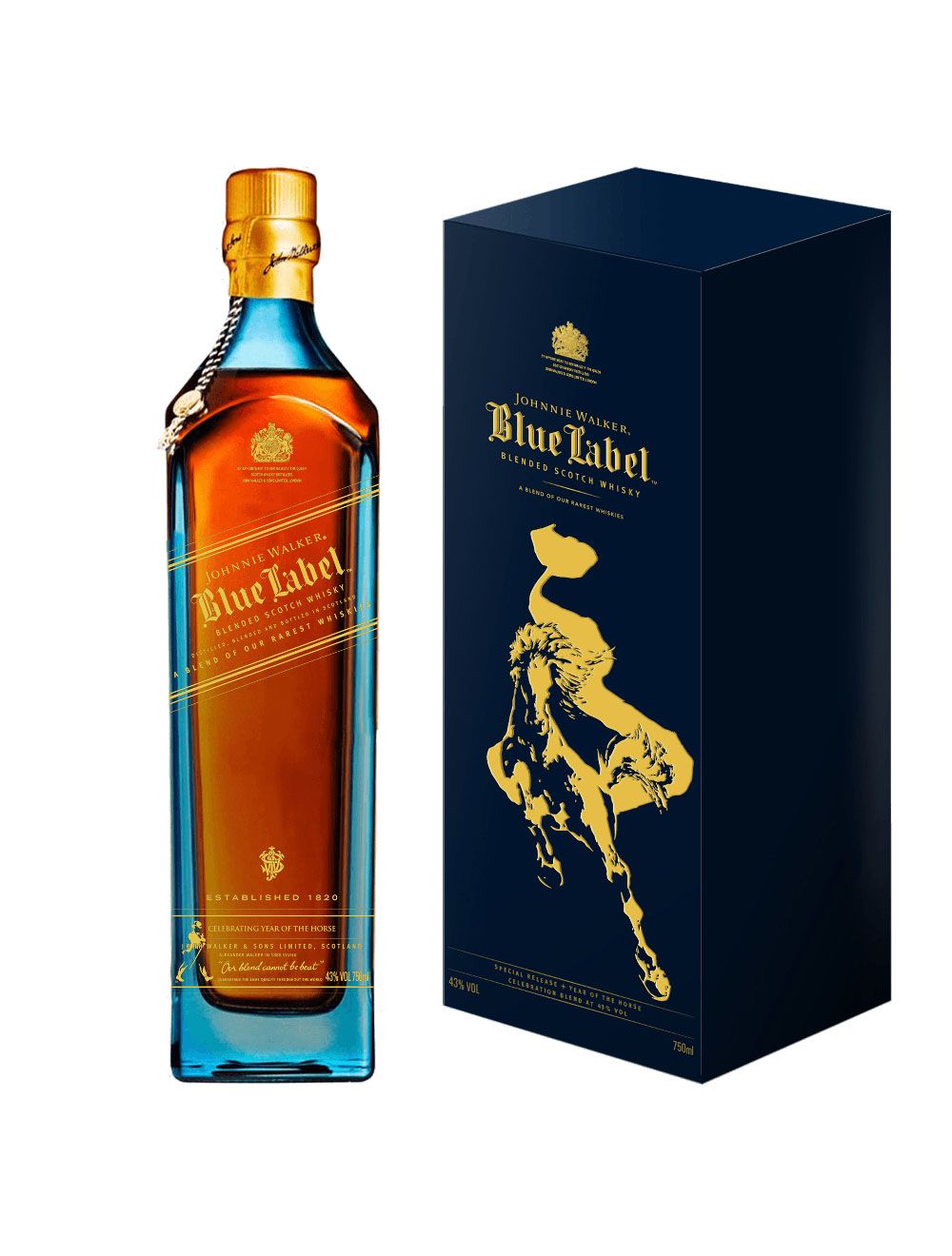 Johnnie Walker Blue Label nouvelle bouteille