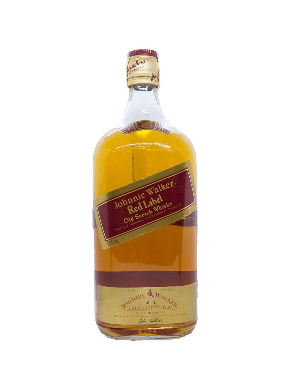 Johnnie Walker Red Label Old Scotch Whisky 2 Litre Flagon