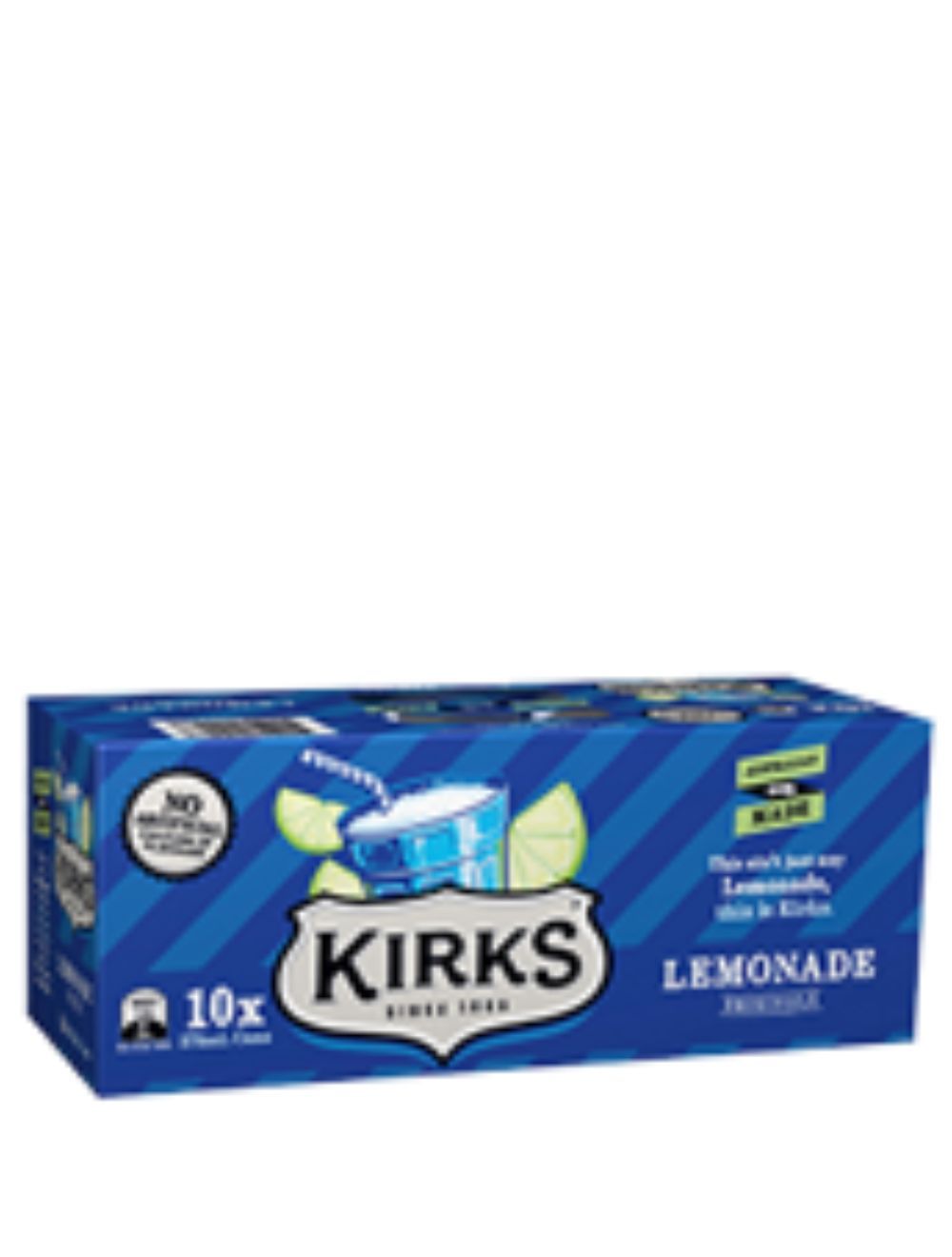 Kirks Lemonade 375mL Can (Case of 20)