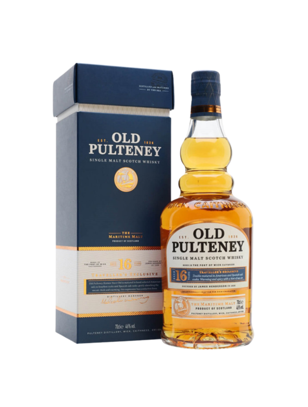 Old Pulteney 16 Year Old Single Malt Scotch Whisky MyBottleShop