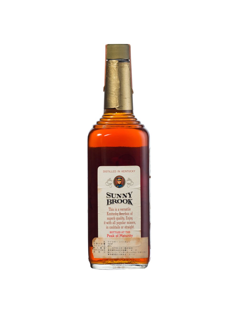 バーボン　SUNNY BROOK オールドボトル古酒バーボン ウイスキー バーボン SUNNY BROOK オールドボトル古酒バーボン ウイスキー