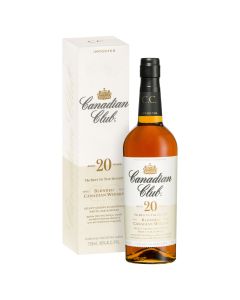 Canadian Club 20 Year Old Whisky 750mL Gift Boxed