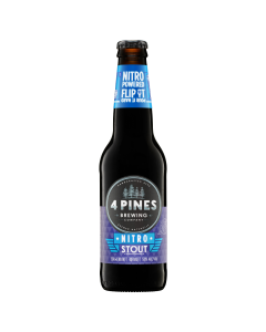4 Pines Nitro Stout Bottles 330mL (Case of 24)