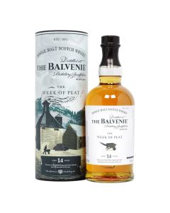 The Balvenie 14 Year Old "The Week of Peat" Single Malt Scotch Whisky 700mL 