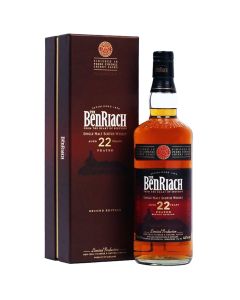 BenRiach 22 Year Old Albariza Peated 2nd Edition Single Malt Whisky 700mL