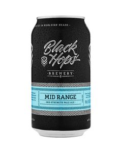 Black Hops Mid Range Midstrength Pale Ale Cans 375mL