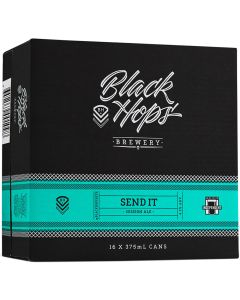 Black Hops Send It Session Ale Cans 16 Pack 375mL
