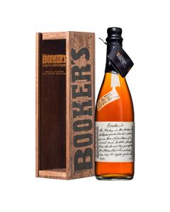 Bookers Bourbon Barrel Proof Wooden Box 750mL