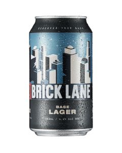 Brick Lane Base Lager Cans 355mL