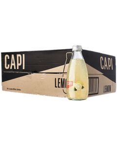 Capi Fruit Soda Lemon 24 Pack 250mL