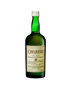 Chequers Blended Scotch Whisky One Quart USA 1964