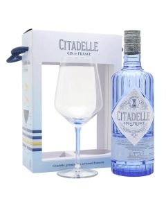 Citadelle Original French Gin + G&T Glass Gift Pack 700mL 