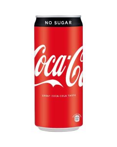 Coca Cola No Sugar Bottles 300mL