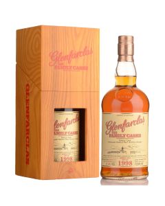 Glenfarclas Family Casks 1998 Single Malt Whisky Wooden Gift Box 700mL
