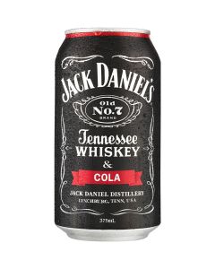 Jack Daniels & Cola Cans 2 X 10 Pack 375mL
