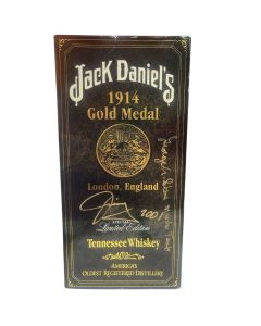 Jack Daniels 1914 Gold Medal Bottle 750mL