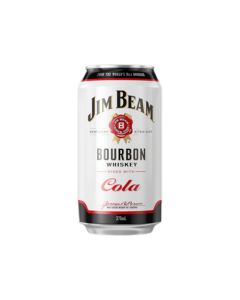 Jim Beam White & Zero Cola Cans 6 Pack 375mL