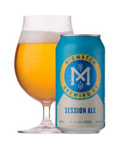 Mismatch Brewing Co Session Ale Cans 375mL