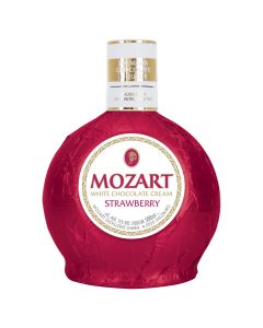 Mozart White Chocolate Cream Strawberry 500mL