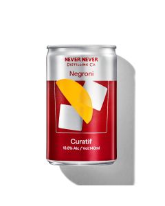 Curatif Never Never Negroni 140mL (Case of 24)