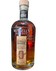Russell's Reserve Single Barrel Bourbon Signed Bottle 750mL