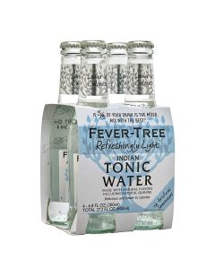 Fever-Tree Light Tonic 200mL (4 Pack)