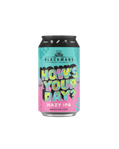 Blackman's Brewery How's Your Day Hazy Ipa 375mL (4 pack)