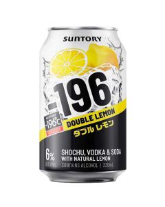 Suntory -196 Double Lemon 300mL (10 Pack)