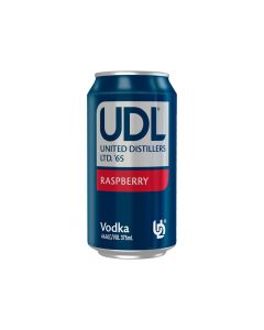 Udl Vodka & Raspberry Cans 375mL