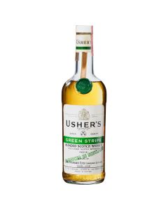 Ushers Green Stripe Blended Scotch Whisky 750mL 25.4 FL.OZ 1977