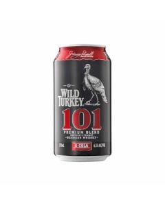 Wild Turkey 101 6.5% & Cola Cans 375mL