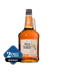 Wild Turkey Bourbon 86.8 Bourbon Flagon 1.75L